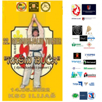 U subotu 22. Memorijalni karate turnir “Rašid Buća”