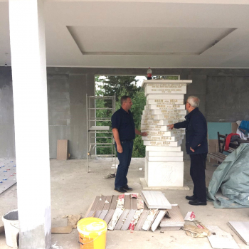 Općinski načelnik obišao radove na rekonstrukciji Spomen-obilježja šehidima i civilnim žrtva rata naselja Korita