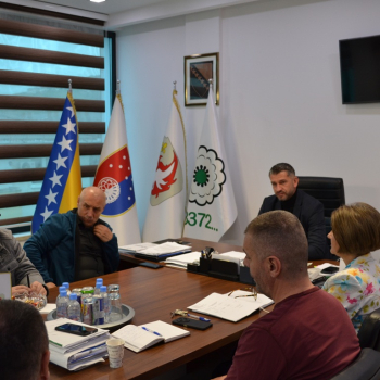 U kabinetu Općinskog načenika održan sastanak sa predstavnicima KJP Sarajevo-šume