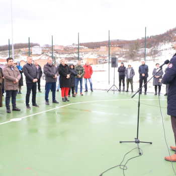 Novoizgrađena sportska ploha u Mrakovu – poklon Općine Ilijaš građanima povodom Dana državnosti BiH