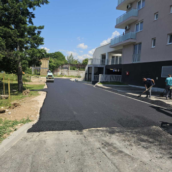Počeli radovi na izgradnji dijela puta prema stambenom objektu 