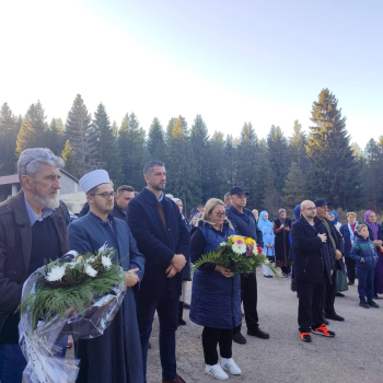 Delegacija Općine Ilijaš na obilježavanju 31. godišnjice napada na Crnoriječku visoravan